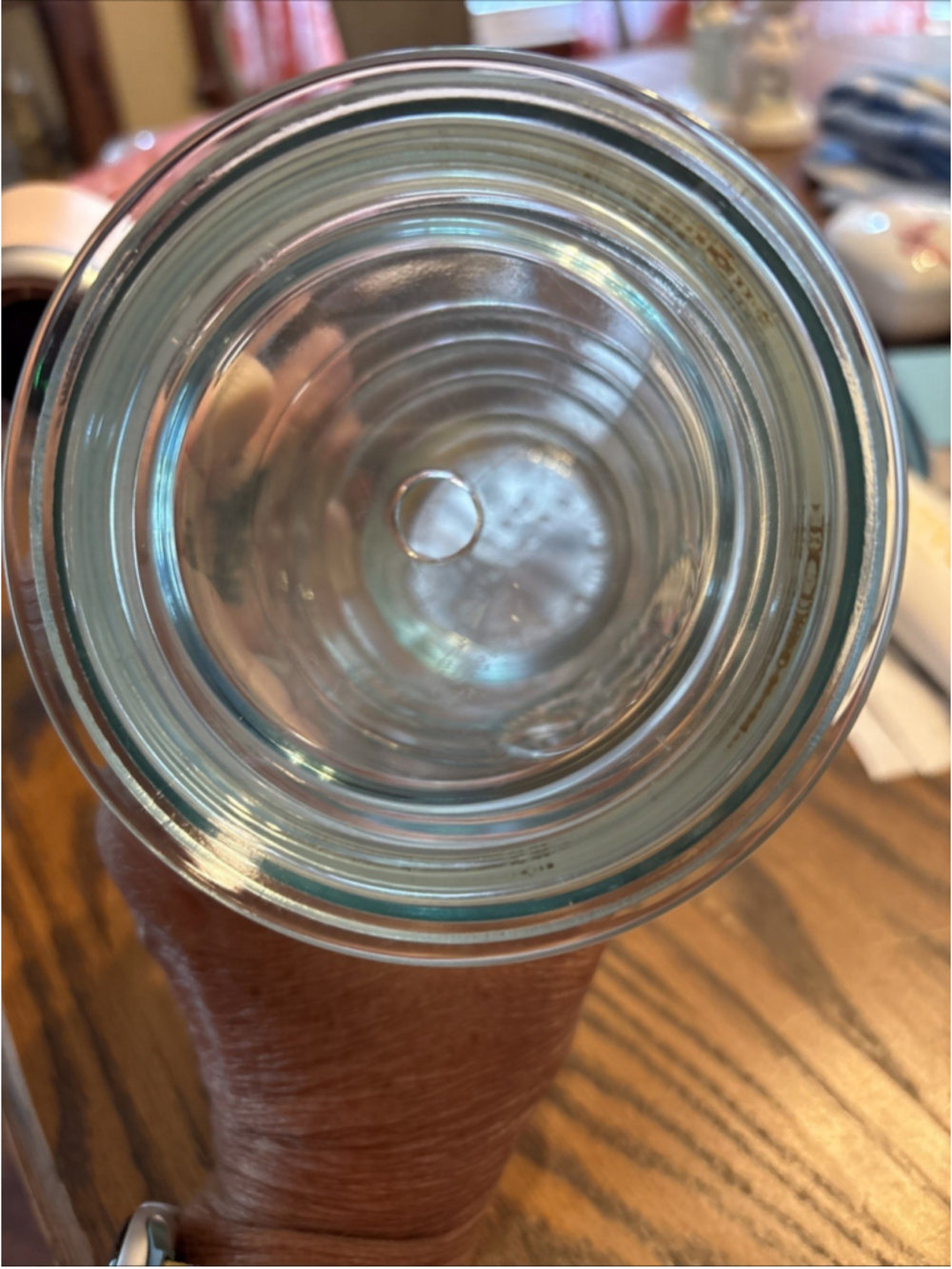 Starbucks Coffee Clear Recycled Glass Tumbler Cup Made in SPAIN - Picture 3 of 4